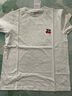 佐丹奴短袖t恤女夏季新款純棉體恤衫小刺繡圓領(lǐng)休閑上衣13324321 01皎白(櫻桃) S 曬單實(shí)拍圖