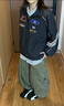 阿迪達(dá)斯（adidas）三葉草女子運(yùn)動(dòng)健身夾克外套KG6676 KG6676 M 曬單實(shí)拍圖