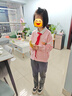 真維斯女童外套春秋款兒童2025新款學院風開衫上衣小女孩春裝針織毛衣薄 【柔軟親膚】粉/J蘿卜兔K 130 曬單實拍圖