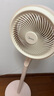 美的（Midea）【語音智控】空氣循環(huán)扇/國家補貼/家用電風扇/遙控落地扇/輕音柔風立式定時/桌面小風扇 FGA24THR 曬單實拍圖