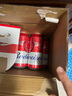 百威啤酒TOP淡色拉格450ml*18聽整箱裝新老包裝交替發(fā)貨  曬單實(shí)拍圖