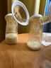福契電動吸奶器微震通乳雙邊變頻靜音吸奶器全自動免手扶擠奶器拔乳器 藍墩墩（雙泵雙閥）-全PPSU奶瓶 曬單實拍圖