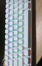 狼蛛（AULA）MINI 60HE磁軸鍵盤無線藍(lán)牙三模 RT電競游戲客制化機(jī)械鍵盤 網(wǎng)頁驅(qū)動 無畏契約 8K回報率可調(diào)死區(qū) PRO白色側(cè)刻【煙云磁軸】三模RGB 曬單實拍圖