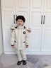 G.DUCKKIDS兒童寶寶羽絨服套裝男女童寶寶新款嬰幼兒衣服1-3歲加厚冬裝2保暖 801白色 90cm 曬單實(shí)拍圖