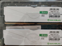 銘瑄(MAXSUN) 32GB(16GBX2)套裝 DDR4 3200 臺式機(jī)內(nèi)存條 W4白獵鷹系列馬甲條 曬單實拍圖