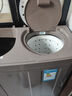 揚(yáng)子洗衣機(jī)半自動(dòng)大容量家用雙桶雙缸洗衣機(jī)脫水雙筒 10公斤玻璃面板-雙人款 曬單實(shí)拍圖