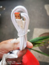雷珞克快充頭適用華為120w充電器nova8/9/10/11/12充電頭mate40/50/60充電器線(xiàn)p50p60套裝6A快充線(xiàn) 6A快充線(xiàn)【1.5米】 曬單實(shí)拍圖