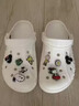 CORCS CROCS 夏季新款經(jīng)典貝雅洞洞鞋男女情侶涼鞋戶(hù)外沙灘拖鞋休閑鞋 白色經(jīng)典貝雅 38 M6W8/38碼 曬單實(shí)拍圖