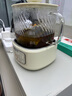 九陽（Joyoung）凈萃養(yǎng)生壺迷你家用全玻璃煮茶器 輕音燉煮 1L辦公室0金屬0膠水恒溫燒水壺 WY103 曬單實拍圖