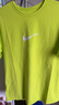 耐克（NIKE）官方HYVERSE DRI-FIT男子防曬速干短袖上衣夏季T恤HV4882 389明黃/山峰白/銀 L 曬單實拍圖