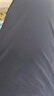 雅戈爾（YOUNGOR）休閑褲男DP棉免燙不易皺褲子賓霸萊卡面料休閑褲 VCDP319998AWA黑色 33 82A 曬單實拍圖