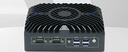 研凌N3322 12代迷你主機嵌入式工控機工業(yè)電腦2COM3網(wǎng)口4USB3個(gè)HDMI顯示接口支持同步/異步三顯 I7-1255U 8G內存+128G硬盤(pán) 曬單實(shí)拍圖