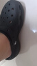 crocs卡駱馳厚底云朵洞洞鞋|206750 骨白色-2Y2 37/38(240mm) 曬單實(shí)拍圖