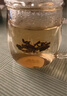 物生物（RELEA）茶杯女士茶水分離杯玻璃杯辦公泡茶杯子耐高溫花茶杯生日禮物 曬單實(shí)拍圖