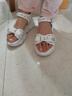 啄木鳥(niǎo)涼鞋女25夏季百搭洋氣度假沙灘鞋仙女學(xué)生新款厚底韓版時(shí)尚涼鞋 米白色 39 曬單實(shí)拍圖