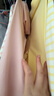 Q21【中暖】小暖皮兒童保暖內衣套裝男女童秋衣秋褲校服神器 條紋黃 120 曬單實(shí)拍圖