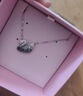 施華洛世奇（SWAROVSKI）【品牌直供】漸變天鵝項(xiàng)鏈女 女士項(xiàng)鏈生日禮物 5614103 曬單實(shí)拍圖