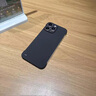 魔巖適用蘋果15promax手機(jī)殼新款無邊框蘋果15pro保護(hù)套iphone15親膚手感蘋果16promax裸機(jī)防摔硬殼 【石墨黑】-輕薄裸感 iPhone 15 Pro Max 曬單實(shí)拍圖
