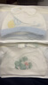 全棉時代嬰兒帽子新生兒胎帽0-3個月男女寶寶防風護耳帽36-38cm 童話樹屋 曬單實拍圖