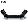 B.O.W航世 HB066 可折疊無線藍(lán)牙鍵盤 ipad平板手機(jī)電腦通用辦公小鍵盤 標(biāo)準(zhǔn)版 黑色 曬單實拍圖