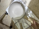 炊大皇 炒鍋 麥飯石色不粘鍋多功能少油煙炒菜鍋平底32cm 電磁爐通用 曬單實(shí)拍圖