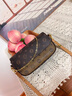 viney品牌包包女包新款鏈條包輕奢斜挎包生日七夕情人節(jié)禮物送女友老婆 【咖色】高級(jí)感實(shí)用女生單肩包 時(shí)尚百搭休閑小眾洋氣小包 曬單實(shí)拍圖