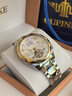 勞力士王子瑞士手表男士機械表時(shí)尚菱形鏡面夜光防水名牌鏤空飛輪鎢鋼帶男表 R3316間金百面 終身質(zhì)保 44mm 厚度13mm 曬單實(shí)拍圖
