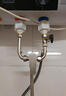 心楠熱水器衛生間混水閥花灑套裝冷熱U型全銅淋浴水龍頭開(kāi)關(guān)噴頭套裝 全銅款6件套 曬單實(shí)拍圖