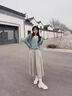 STELLA WEISZ傳祺女鞋月牙底蕾絲珍珠德訓鞋阿甘鞋休閑運動(dòng)鞋透氣2025秋新款 米色 36 (230mm) 曬單實(shí)拍圖