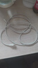 小米小米6A 親膚硅膠 快充數(shù)據(jù)線 2m (USB-A to USB-C) 白色 曬單實拍圖