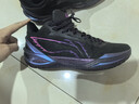 李寧利刃6 紫螢石男子2025新款籃球專(zhuān)業(yè)比賽鞋ABAV063 曬單實(shí)拍圖