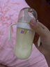 bebebus鉆光奶瓶3-10個月以上300ml偏心仿母乳ppsu防脹氣防嗆奶瓶 曬單實拍圖