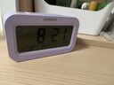 JCZS德國品牌智能鬧鐘電子小鬧鐘學(xué)生專用充電強(qiáng)力叫醒起床神器男女孩鬧鈴 象牙白語音+星期+三組鬧鈴充電款 曬單實(shí)拍圖