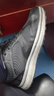 斯凱奇（Skechers）男鞋跑鞋透氣網(wǎng)面跑步鞋舒適緩震回彈休閑運動鞋 BKGY黑灰 41 曬單實拍圖