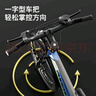 鳳凰（Phoenix）鳳凰自行車(chē)男孩6-12歲鋁合金中大童自行車(chē)學(xué)生車(chē)山地車(chē)變速單車(chē) 特斯拉 夢(mèng)幻藍(lán) 單速輻條輪 18寸(適合120-145cm) 曬單實(shí)拍圖