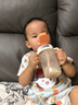 小土豆（potato）兒童水杯PP牛奶杯直飲吸管杯幼兒園開學(xué)2歲以上 330ml晨橘黃 曬單實(shí)拍圖