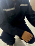 帥帝拉克春秋高端工作服套裝男長袖耐磨工廠車間廠服辦公室勞保服上衣定制 【套裝】藏藍色 （133款） XL (175) 【建議135-155斤左右】 曬單實拍圖