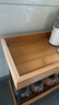 宜家（IKEA）NALBLECKA諾布勒卡廚房調(diào)料架家用收納架置物架 金屬/竹38x13x28cm 曬單實拍圖