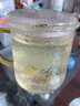 雅集耐熱玻璃過濾加厚耐熱茶杯玻璃水杯錘紋玻璃杯茶水分離杯泡茶杯 曬單實拍圖