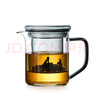 美斯尼 泡茶杯玻璃茶杯帶嘴泡茶壺茶水分離杯花茶杯功夫茶具 曬單實拍圖