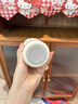啟諾水杯保溫杯女生高顏值學(xué)生吸管杯2025新款雙飲咖啡杯茶水分離杯子 粉色410ml 曬單實(shí)拍圖