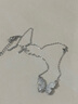 伊燦藍(lán)色水晶蝴蝶項(xiàng)鏈女輕奢小眾設(shè)計(jì)感鎖骨鏈2025年新款爆款高級(jí)頸鏈 藍(lán)色水晶蝴蝶項(xiàng)鏈 曬單實(shí)拍圖
