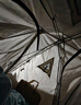 牧高笛（MOBIGARDEN）徒步帳篷 戶(hù)外露營(yíng)防風(fēng)防雨徒步雙人帳篷風(fēng)范2 NX24561003 月影白 曬單實(shí)拍圖