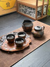 如瓷動(dòng)人粗陶茶具套裝整套復(fù)古陶瓷家用茶壺茶杯帶茶盤(pán)送長(zhǎng)輩領(lǐng)導(dǎo)伴手禮品 原礦橘-蓮蓬茶壺荷花盤(pán)套裝 6件 曬單實(shí)拍圖