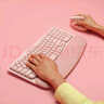 羅技（Logitech）Wave Keys人體工學(xué)鍵盤(pán) 無(wú)線(xiàn)藍牙鍵盤(pán)辦公平板ipad鍵盤(pán)Mac筆記本薄膜鍵盤(pán) 家用雙模帶掌托傾角支架 Wave Keys+Lift【粉色帶2個(gè)接收器】 曬單實(shí)拍圖