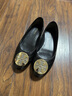Tory Burch 湯麗柏琦【線上專享】CLAIRE 芭蕾鞋女鞋TB 150824 純黑色 001 36.5 6 曬單實拍圖