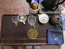 季慕家整塊非洲黑烏檀木茶盤實(shí)木茶臺(tái)簡(jiǎn)約家用大號(hào)功夫茶具套裝茶海托盤 開(kāi)元70*35*4.5CM 曬單實(shí)拍圖