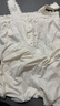 悅內帶胸墊吊帶睡衣女款夏季夏天莫代爾無(wú)袖背心短褲家居服白色公主風(fēng) B23526云光白【帶胸墊】 L (165) 【體重110-120斤】 曬單實(shí)拍圖
