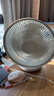 無(wú)印良品（MUJI）空氣循環(huán)風(fēng)扇 電風(fēng)扇家用桌面臺(tái)式 LA1OPC4S 白 長(zhǎng)28.5*寬19.5*高34cm 曬單實(shí)拍圖