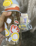 babycare兒童水杯吸管杯雙飲二合一戶外運(yùn)動(dòng)水壺上學(xué)大容量PPSU-滿杯600ml 曬單實(shí)拍圖